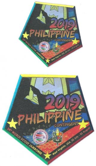 066 - 2019 World Jamboree 2 Philippines Contingent Patch