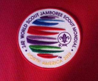 2019 World Boy Scout Jamboree Official Jacket Back Patch Emblem Wsj