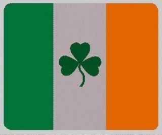 Blanket Fleece Throw National Flag Ireland With Shamrock 50 " X60 " W/sleeve
