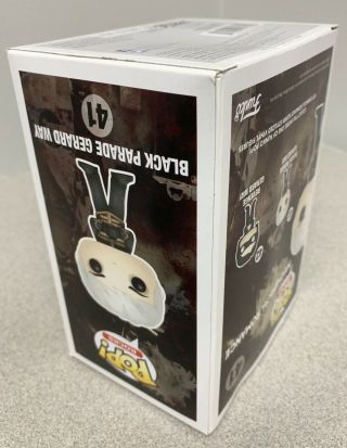 Funko Pop My Chemical Romance Black Parade Gerard Way 41 Hot Topic Pre - release 3