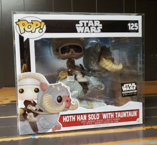 Funko Pop Star Wars Hoth Han Solo With Tauntaun Smuggler 