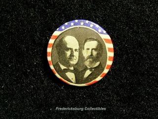 1908 William J.  Bryan - John Kern Campaign Pinback Button -