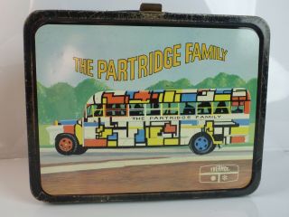 Vintage The Partridge Family Metal Lunchbox - 1973 - Rare
