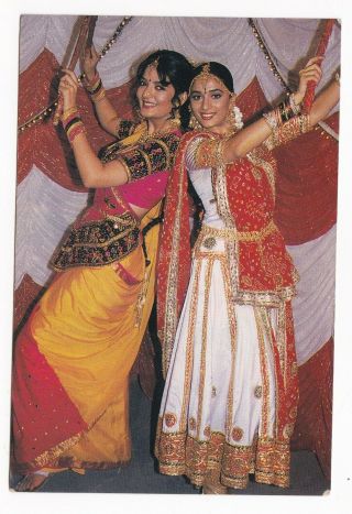 Madhuri Dixit & Sonu Walia Bollywood Postcard (fancy 10)