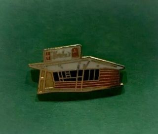 Vintage Hardee’s Restaurant Lapel Or Hat Collectors Pin