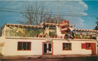 The Heidelburg Geman Restaurant Healdsburg Ca California Chrome Postcard 1950s