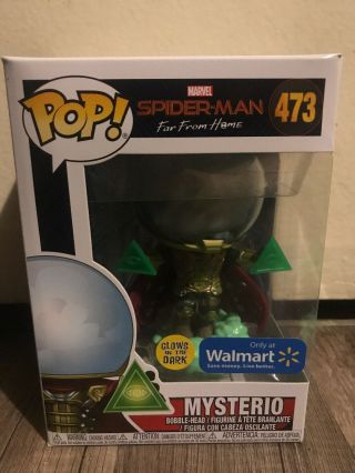 Mysterio Gitd Glow Wal Mart Marvel Funko Pop 473
