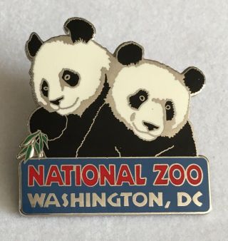 National Zoo Pin Panda Bears Lapel Pin Washington Dc A143