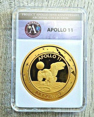 2019 Proof Apollo Ii - 50th Anniversary Commemorative Coin - Archival Edition