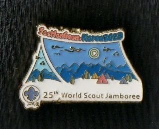 2019 World Scout Jamboree Promo 2020 World Jamboree Korea Enameled Pin