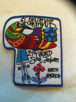 2019 World Jamboree El Salvador Patch