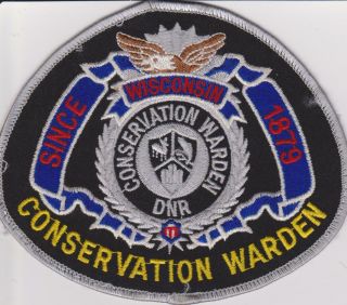 Wisconsin Dnr Conservation Warden Since 1879 Game Warden Police Patch
