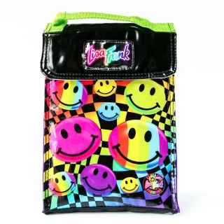 Vtg Lisa Frank Insulated Lunch Bag Cooler Groovy Hippie Rainbow Box 90s Htf Rare