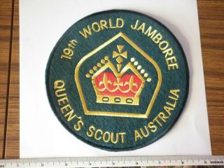 Boy Scout 19th World Jamboree Chile Badge Patch - Large Backpatch 16cm Diam