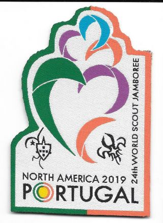 Boy Scout 2019 World Jamboree Portugal Contingent Patch