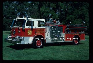 Odenton Md 1969 Seagrave Pumper Fire Apparatus Slide