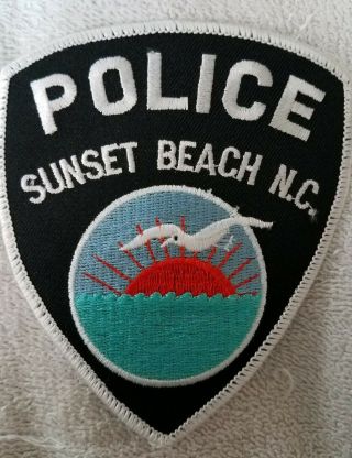 Sunset Beach Nc Police / Sheriff Patch North Carolina