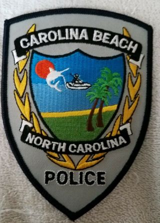 Carolina Beach Nc Police / Sheriff Patch North Carolina
