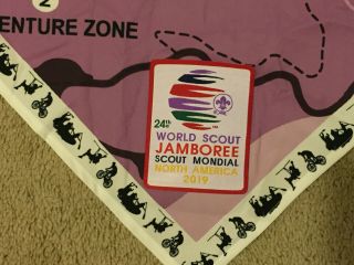 24th World Scout Jamboree Trail Map Neckerchief [WSJ343] 3