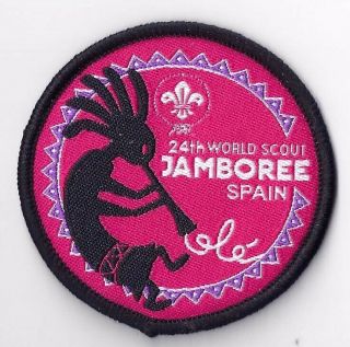 2019 World Scout Jamboree Spain Contingent Patch From Spanish Contingent