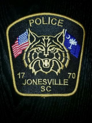 Jonesville Sc Police Department Patch