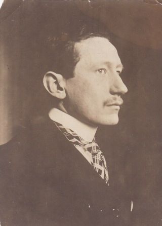 Silver Photograph America The Inventor Radio Guglielmo Marconi