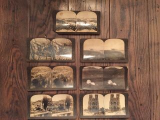 Antique Keystone View Company Stereo - View Cards,  Trenches,  The Great World War