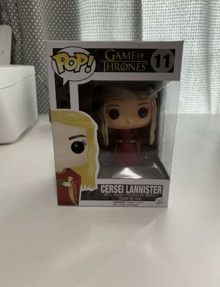 Funko Pop Cersei Lannister Red Dress 11 Game Of Thrones B