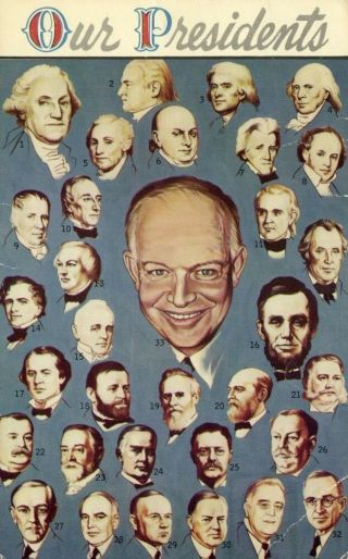 The Presidents Of The United States Dwight D.  Eisenhower (1954)