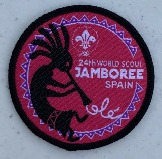 2019 World Scout Jamboree Spain Small Pocket Patch Badge