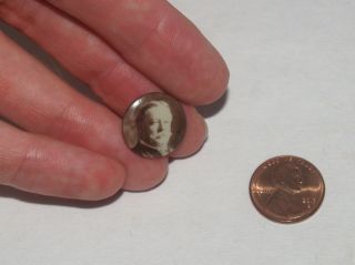 ANTIQUE 1908 WILLIAM HOWARD TAFT CAMPAIGN POLITCAL PINBACK BUTTON SEPIA FACE PIN 2