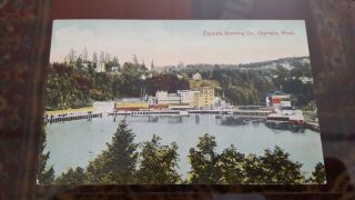 Scarce Circa 1910 Olympia Brewing Company,  Olympia,  Washington Post Card