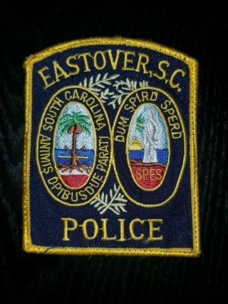 Defunct Agency Vintage Eastover Sc Police Department Patch