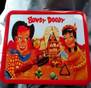 Howdy Doody Metal Lunch Box By Adco,