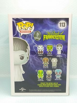 Funko Pop Bride of Frankenstein (Not) 113 Universal Monsters (Protector) 6