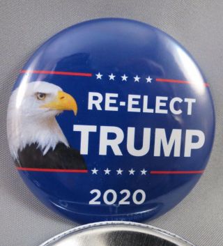 Of 22 Re - Elect Trump 2020 Buttons Eagle President Usa Donald 45th