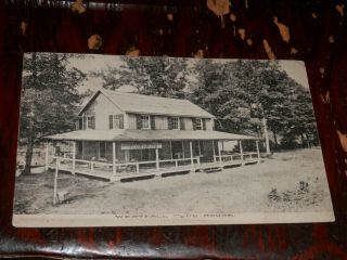 Mifflinburg Pa - Early Postcard - Westfall Club House - Union County