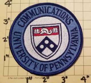 University Of Pennsylvania Public Safety Communications Patch