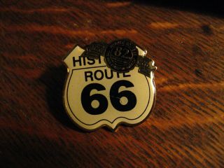 Route 66 Lapel Pin - 2008 Will Rogers Highway Usa American National Road Hat Pin