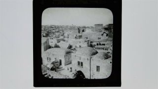 View Of Jerusalem - Glass Lantern Slide