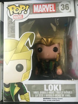 Funko Pop Marvel Thor The Dark World Loki 36