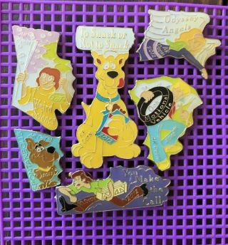 2012 Odyssey Of The Mind Arkansas Scooby Doo Pin Set