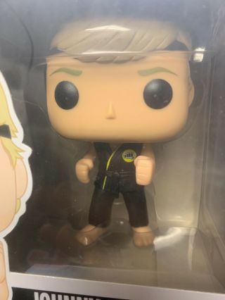 Funko The Karate Kid Johnny Lawrence 180 RARE In Protector Box Fresh Vaulted 6