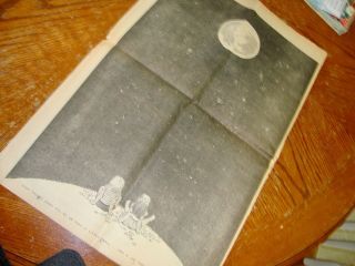 Apollo 11 Moon Landing Newspaper - July 21,  1969 APOLLO EDITION VG 8