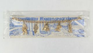 Nasa Souvenir Charm Bracelet - Kennedy Space Center - Apollo