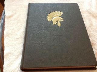1945 Ww Ii Michigan State College - Spartina & Sparty Yearbook - The Wolverine