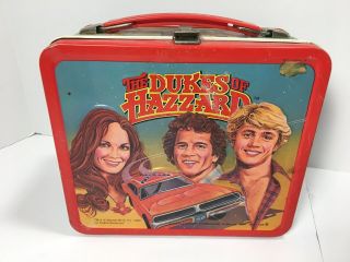 Aladdin 1980 The Dukes Of Hazzard Metal Lunch Box Vintage