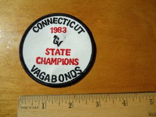 Connecticut Vagabonds Drum & Bugle Corps - 1983 Championship Patch