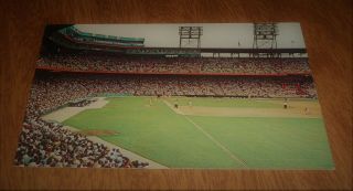 Vintage Postcard Busch Stadium (sportsmans Park) St Louis Cardinals - Unposted,