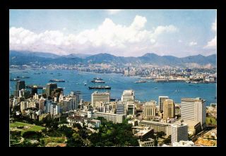 Dr Jim Stamps Hong Kong Chrome View Continental Size Postcard